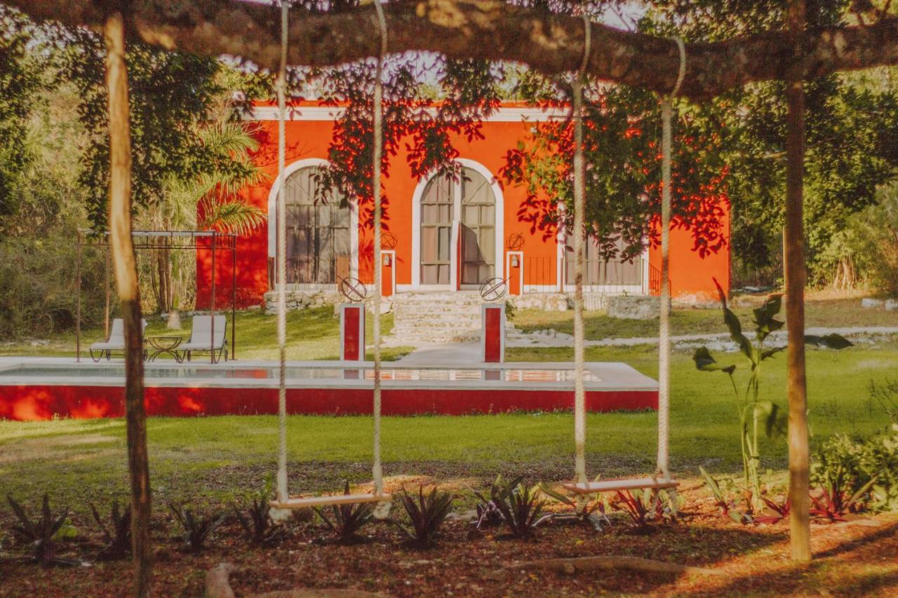 Hotel Hacienda Ticum Tixkokob Luaran gambar