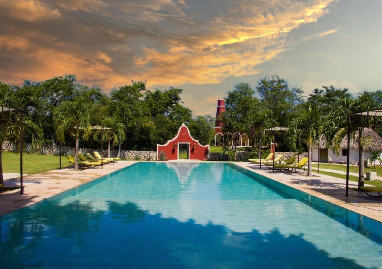 Hotel Hacienda Ticum Tixkokob Luaran gambar