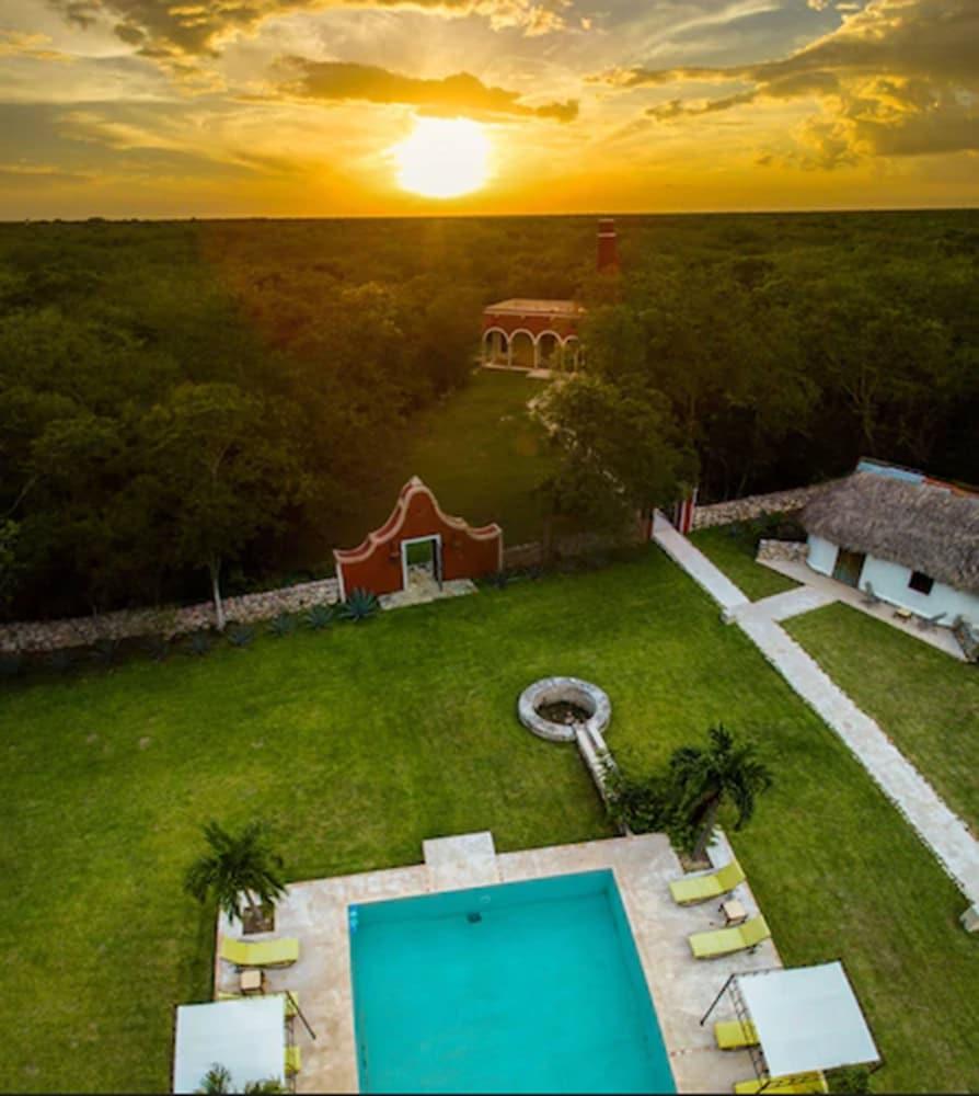 Hotel Hacienda Ticum Tixkokob Luaran gambar
