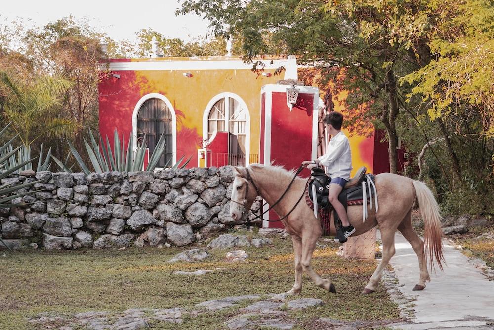 Hotel Hacienda Ticum Tixkokob Luaran gambar