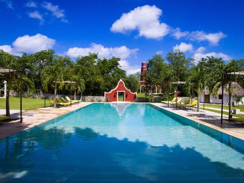 Hotel Hacienda Ticum Tixkokob Luaran gambar